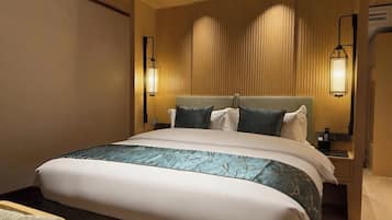 Down duvets, in-room safe, individually decorated