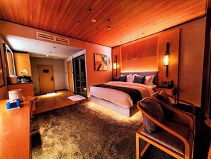 Elite Tent, 1 Queen Bed | Down duvets, in-room safe, individually decorated - Tsuruyoshikawa onsen hotel (Manazuru)
