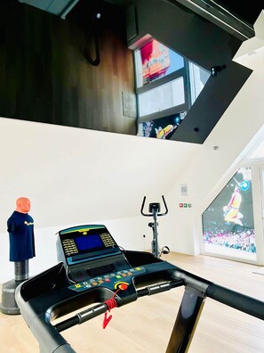 Fitness facility - Laguna Beach - Suite in residence with swimming pool (Neuf-Mesnil)