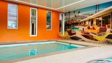 Una piscina climatizada