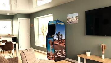 Tv, bordtennisbord