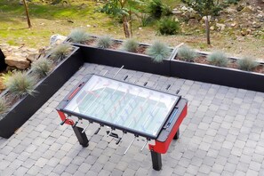 Terrace/patio - Luxury Ardennes Villa with Pool and Sauna (Stoumont)