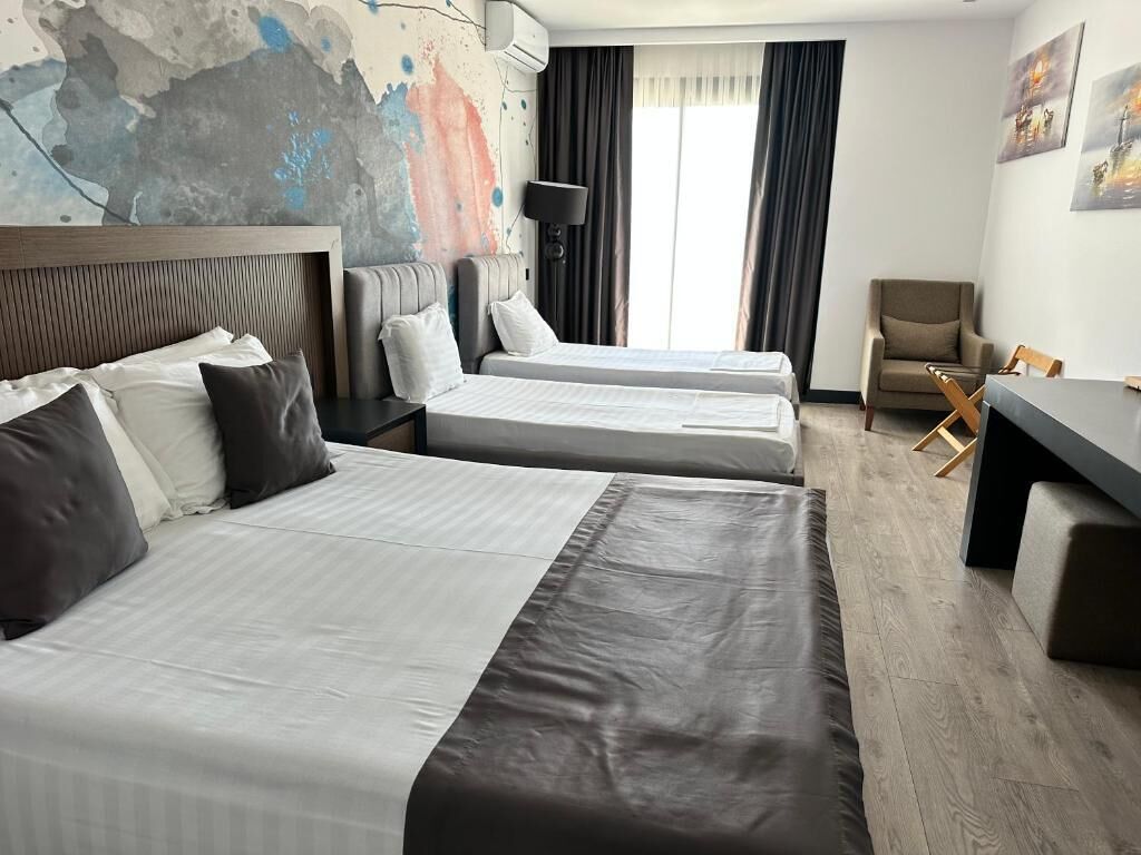 家庭房, 阳台, 海景