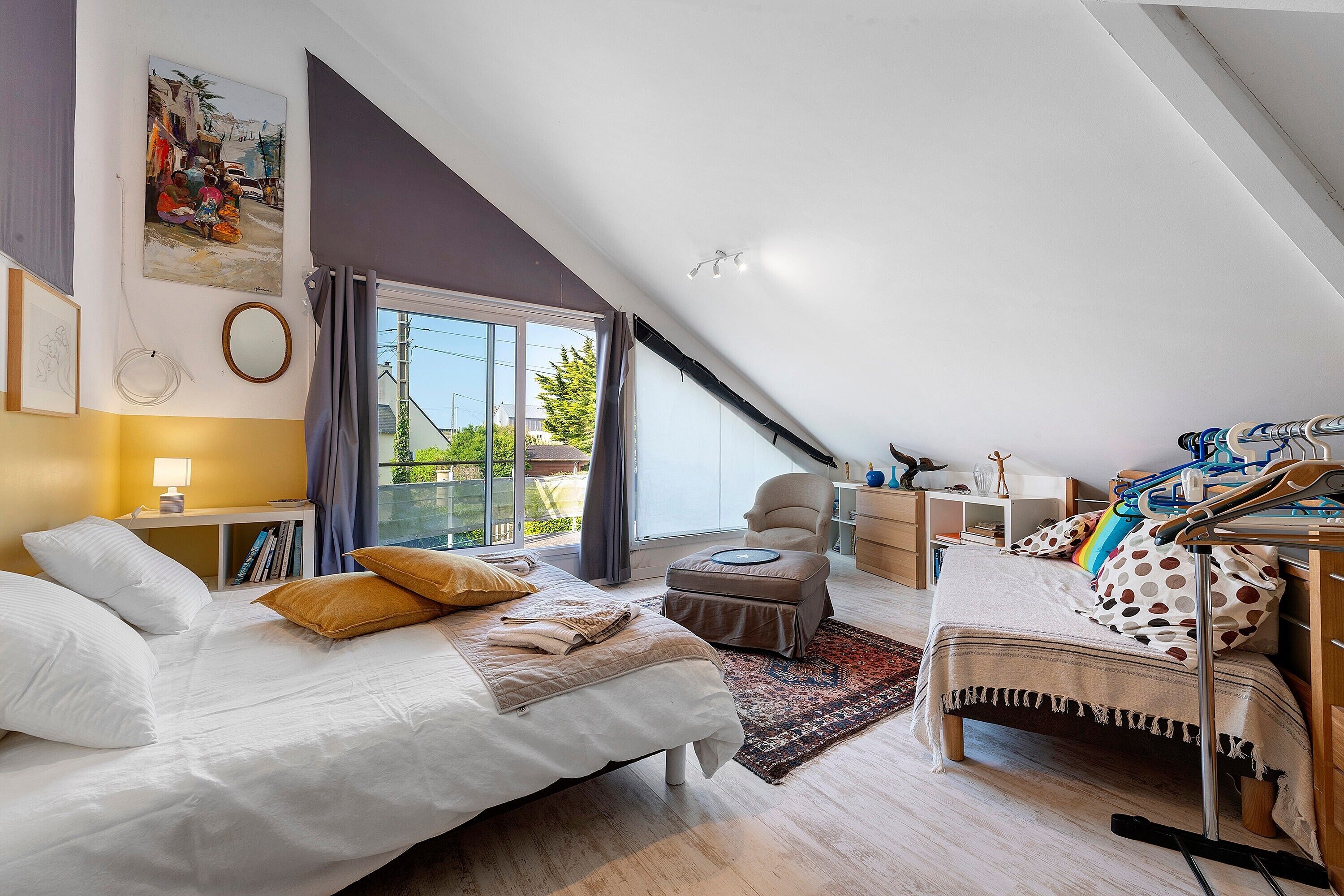 1 chambre, Wi-Fi, draps fournis