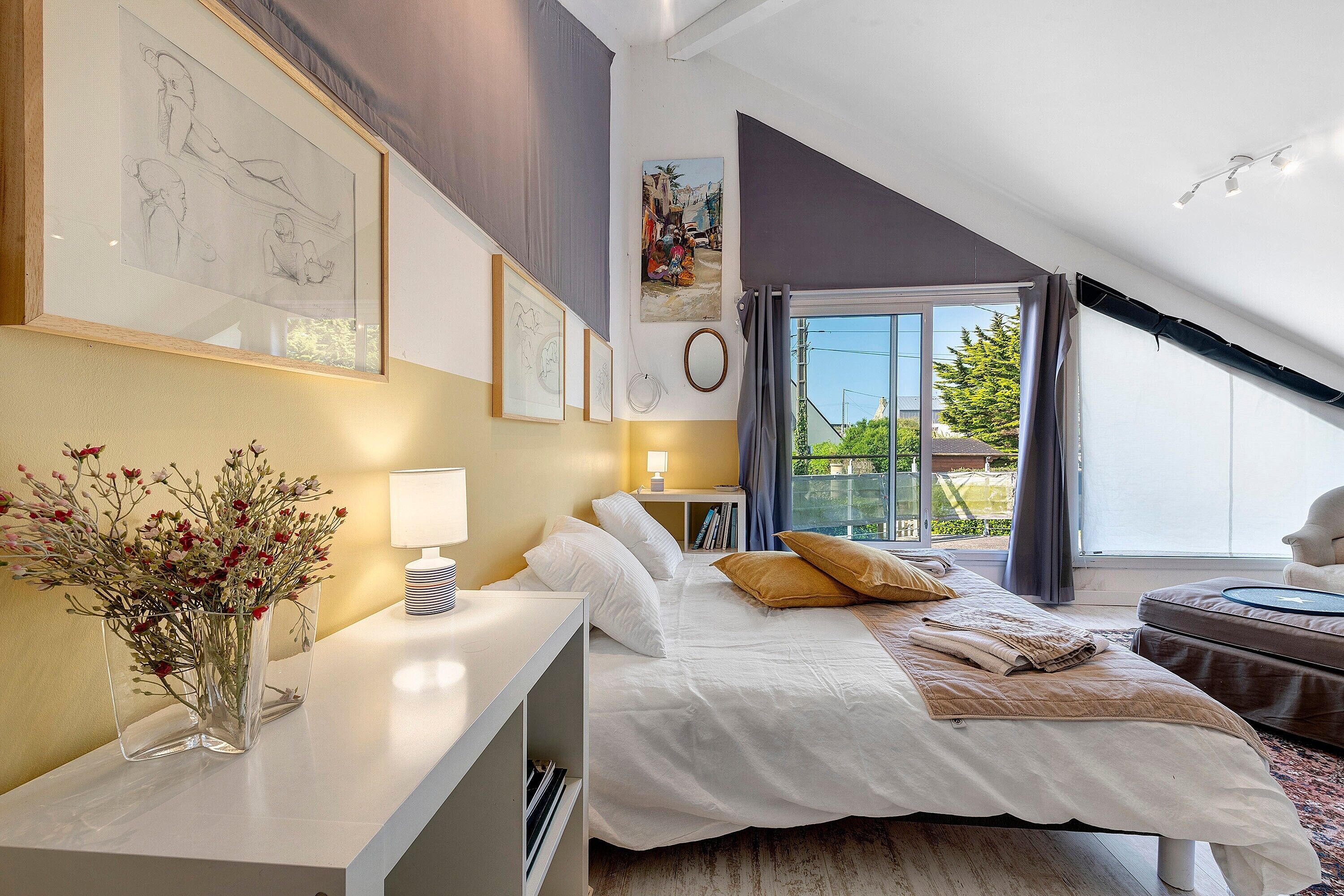 1 chambre, Wi-Fi, draps fournis