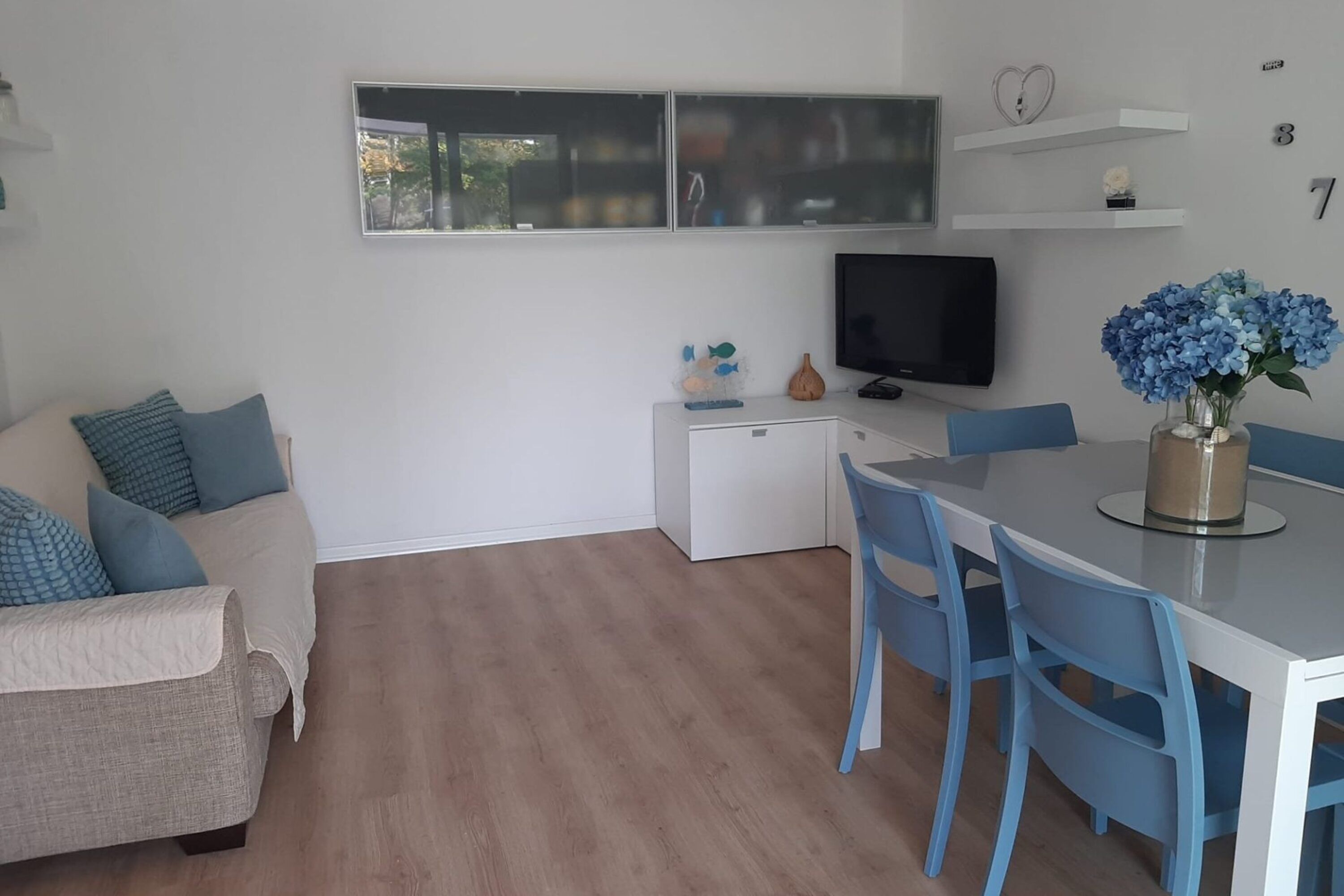 Vila, 2 kamar tidur, patio, pemandangan kebun | Ruang keluarga