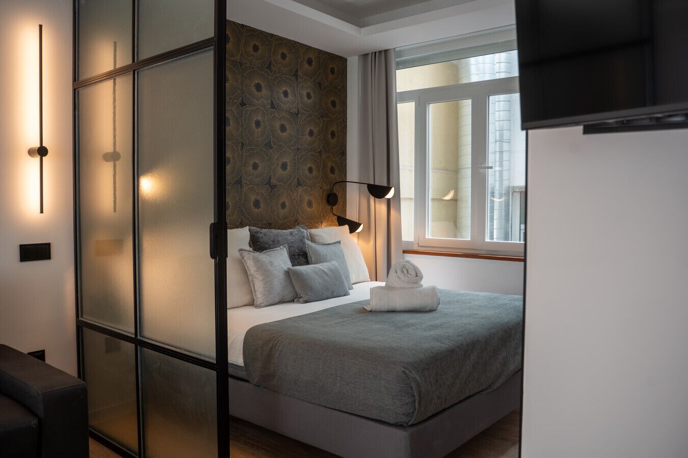 2 bedrooms, iron/ironing board, travel crib, WiFi