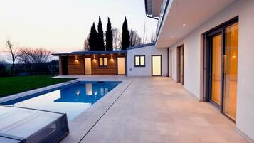 Piscine chauffée