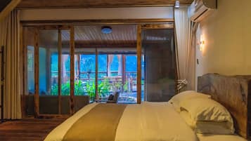 Panorama Twin kamer, uitzicht op bergen