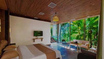 Exclusieve tweepersoonskamer, uitzicht op bergen