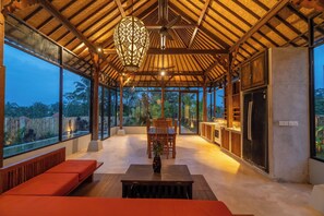 Villa, 2 slaapkamers, privézwembad | Interieur