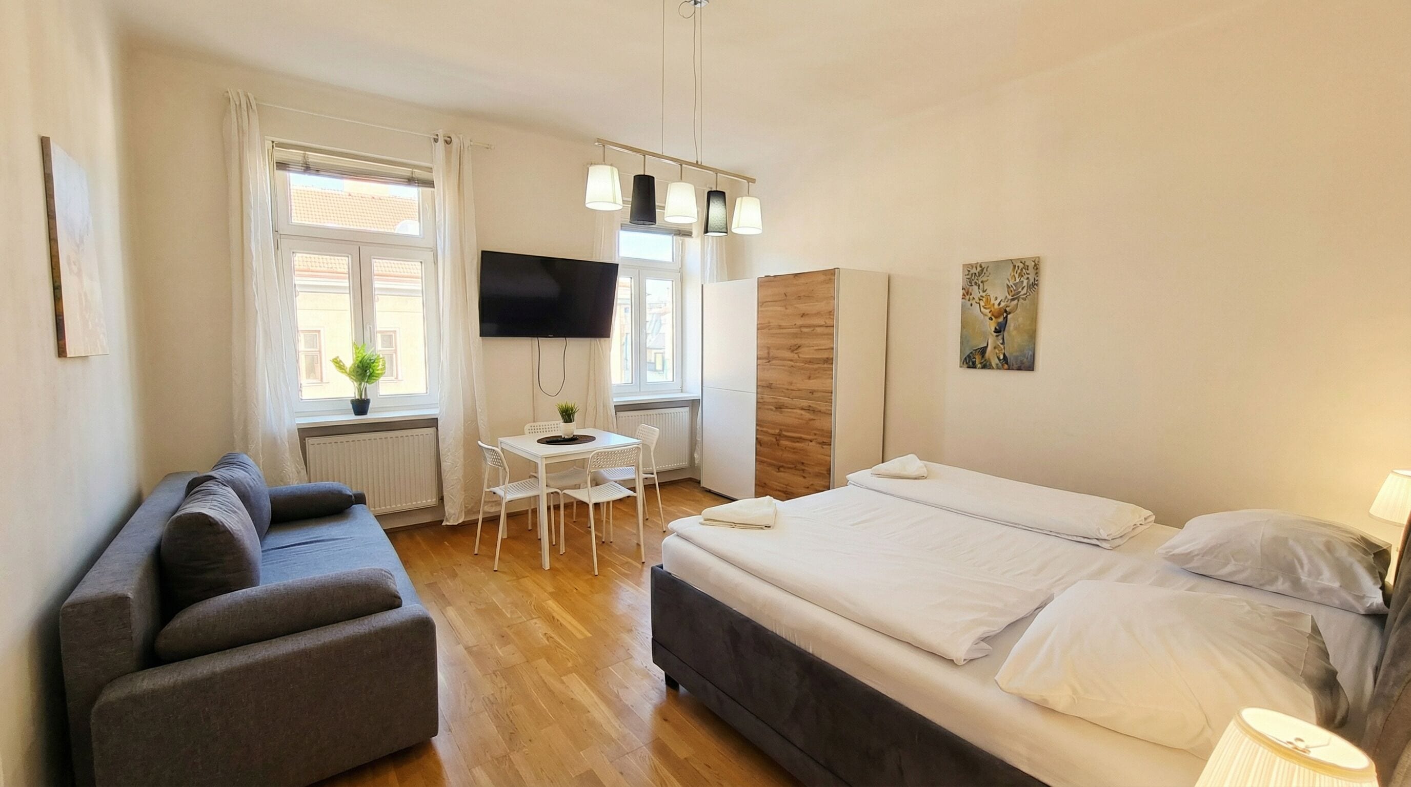 Basic-Apartment | Ausblick vom Zimmer