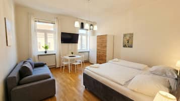 Basic-Apartment | Ausblick vom Zimmer