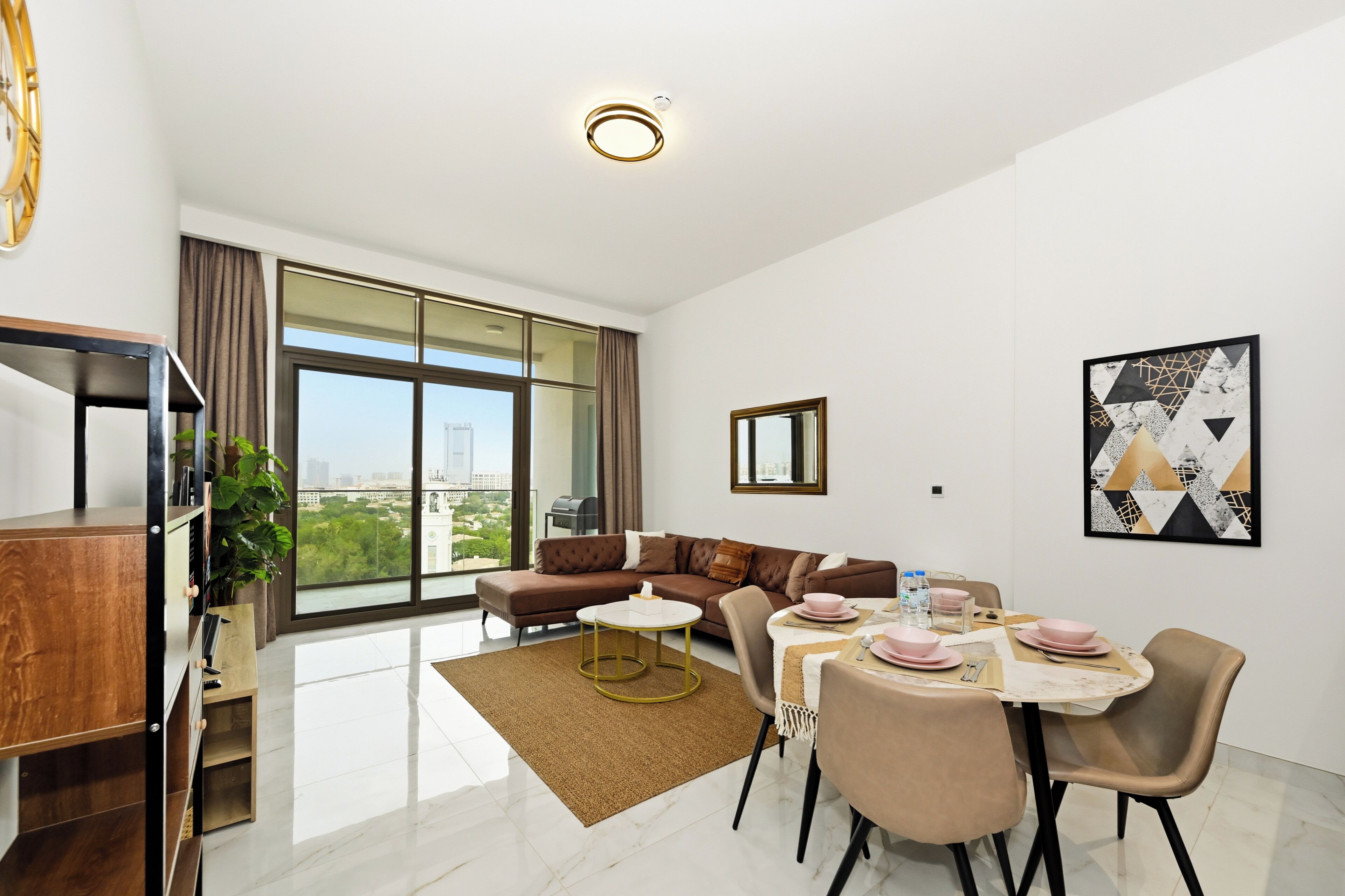 Apartment, Balcony | Living area