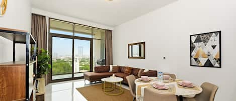 Apartment, Balkon | Wohnbereich