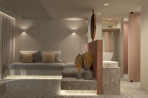 Superior Suite with Loft & Outdoor Hot Tub | Interior