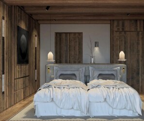 9 bedrooms, WiFi, bed sheets - Chalet de Luxe - Exceptional views & XXL leisure activities 🦅 (Montgenèvre)