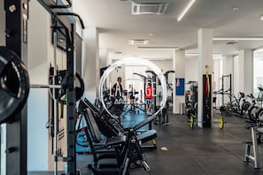 Fitness facility - Cosy 2Br Family Apartment - Mythical Sands Resort (Paralimni)