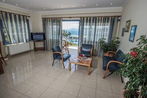 Sala de estar en el lobby