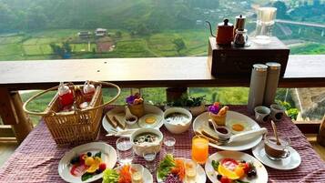 Udendørs spisemuligheder