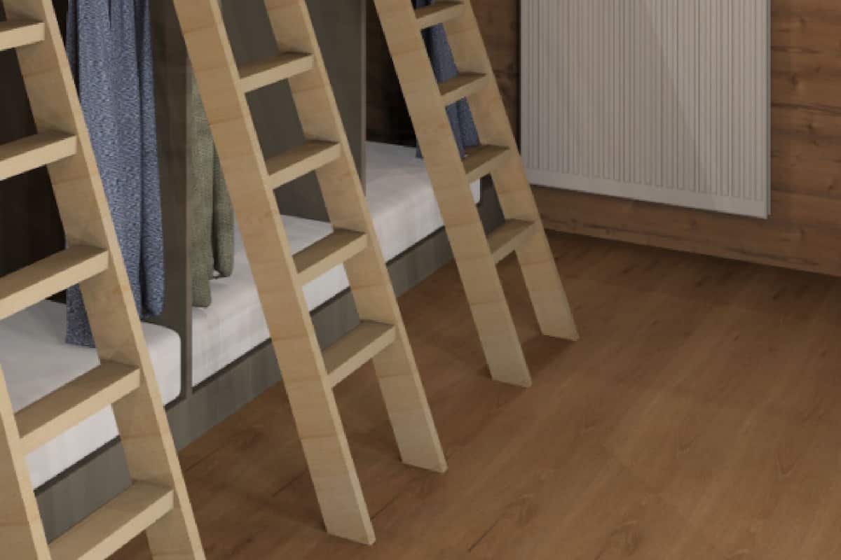 Dormitório compartilhado conforto