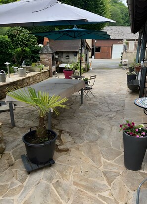 Restauration en plein air