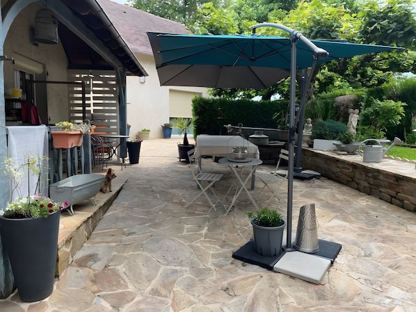 Restauration en plein air