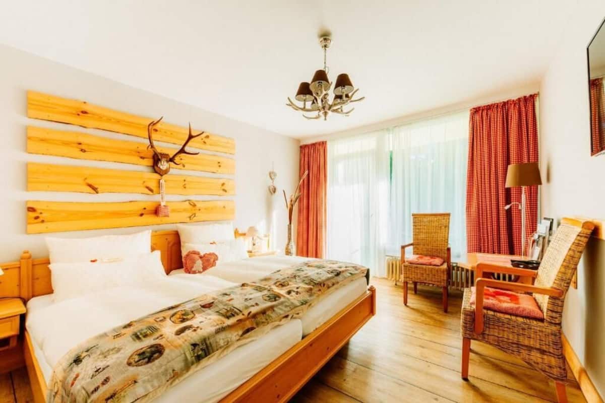 Chambre Double Confort, vue jardin