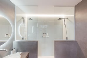 Comfort Double Room | Bathroom | Bathrobes, slippers, towels, soap