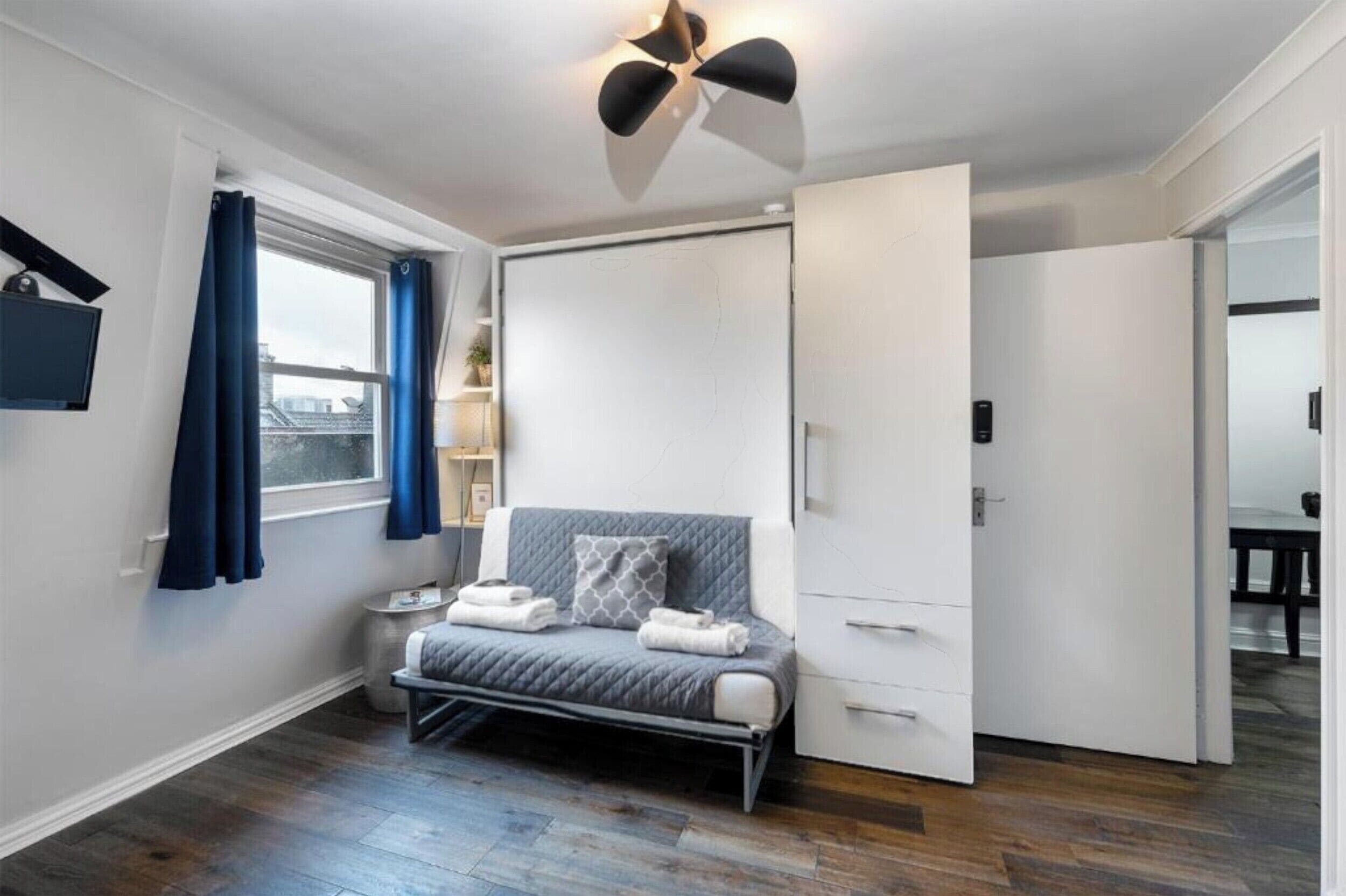 舒适双人房, 1 张双人床, 无烟房, 城市景观