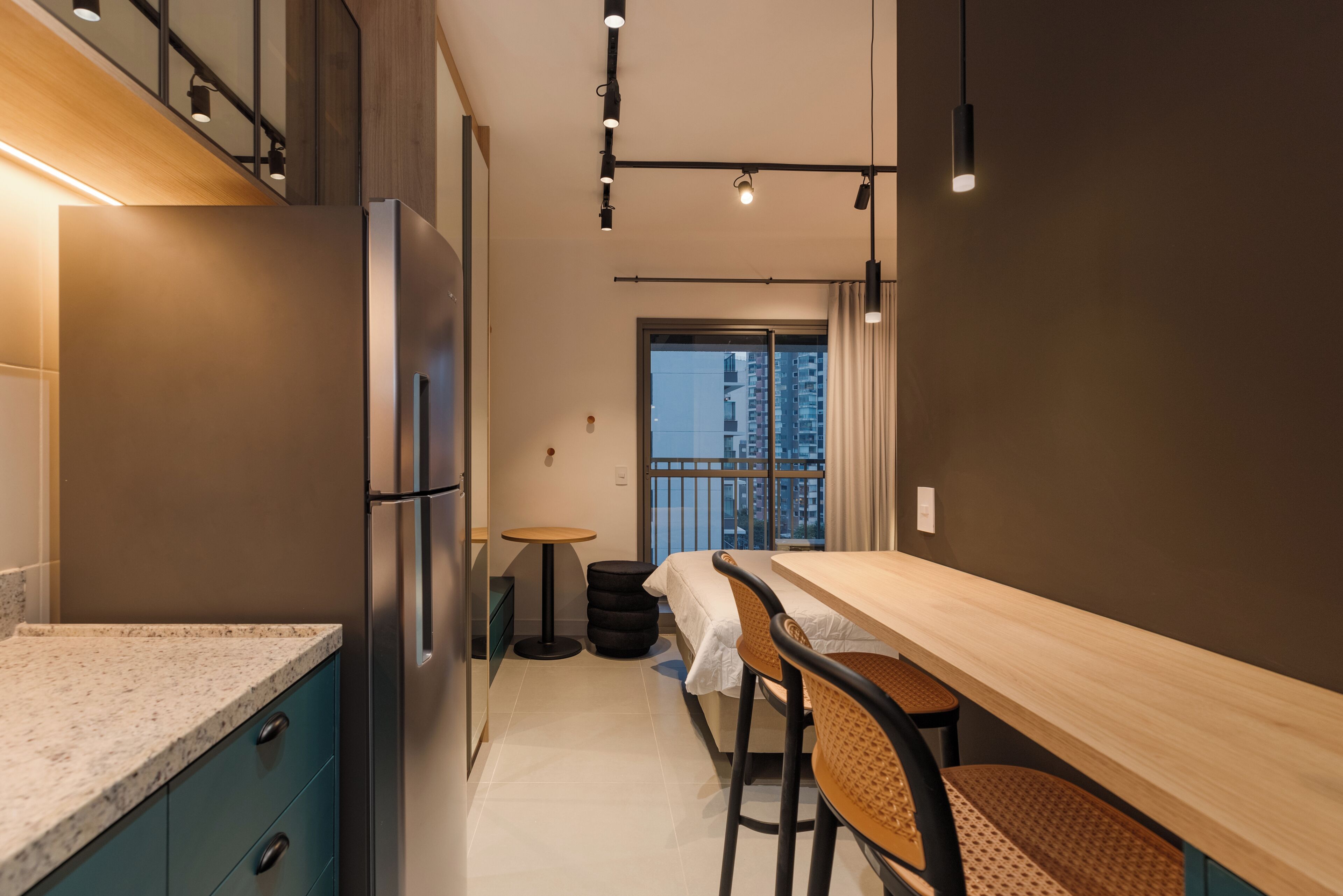 Apartamento Confort, balcón, vistas a la ciudad | Interior