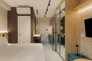 Comfort appartement, balkon, uitzicht op de stad