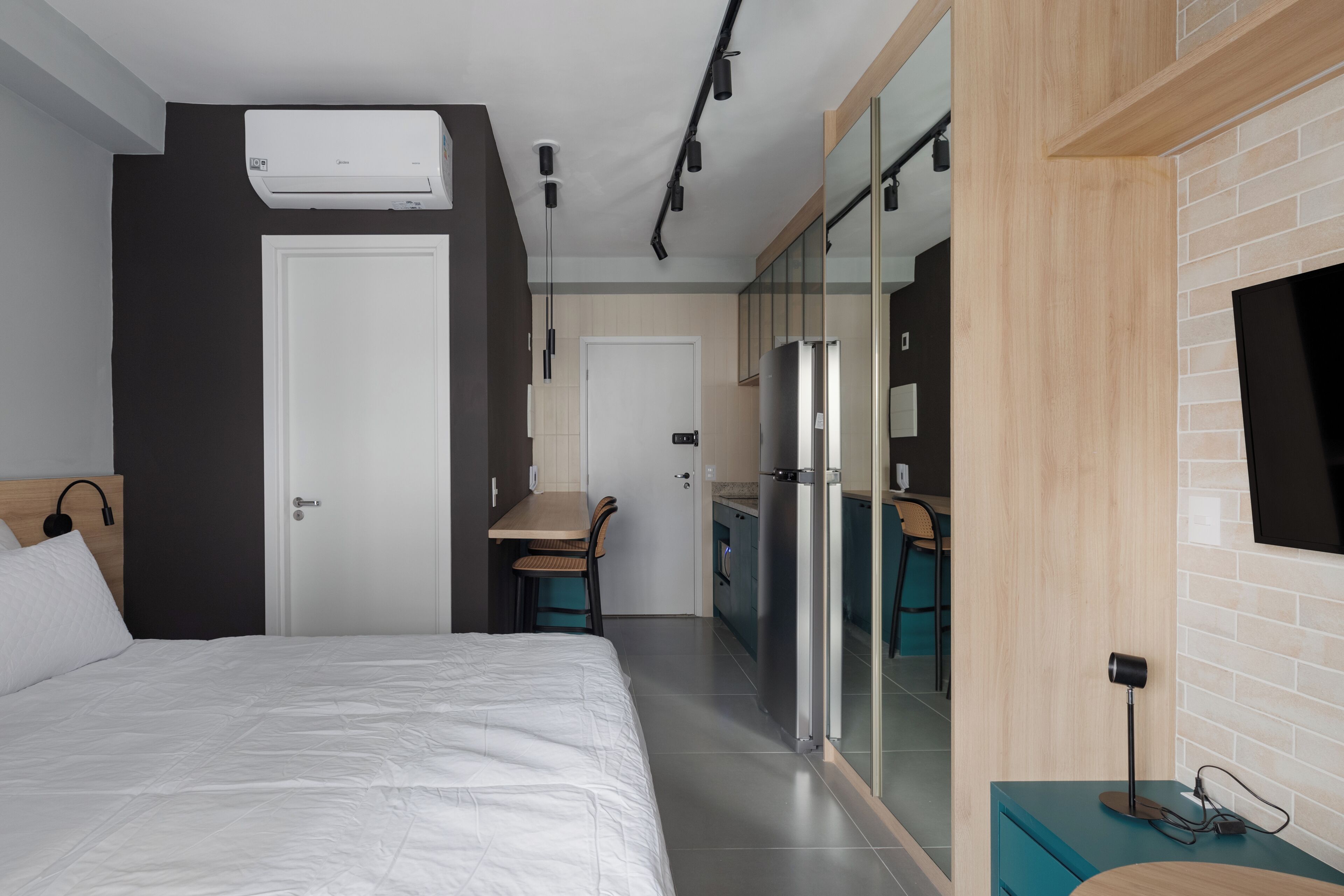 Comfort appartement, balkon, uitzicht op de stad