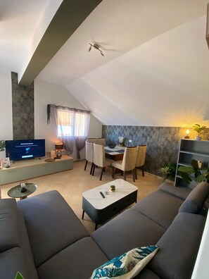 Living area - La Vedetta Bella Vista Ocean View (Santa Maria)