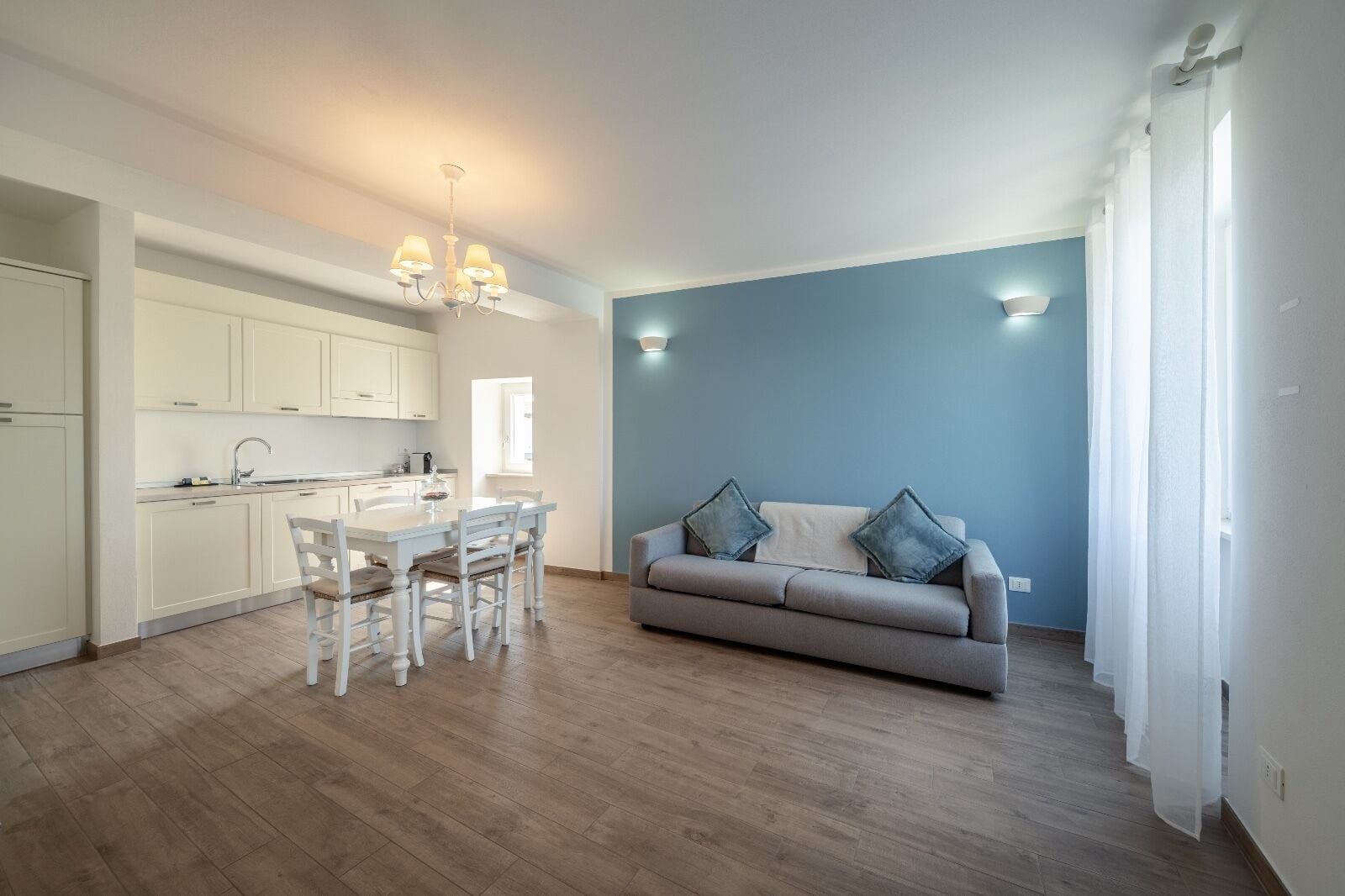 Appartement Classique, vue ville | Coin séjour
