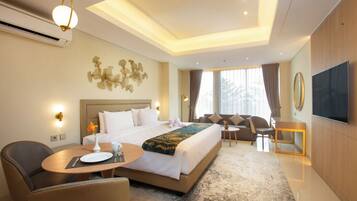 Studiosuite, 1 kingsize-seng, byutsikt