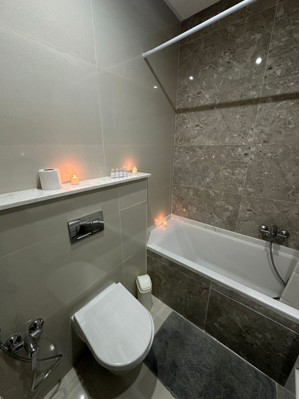 Hair dryer, soap