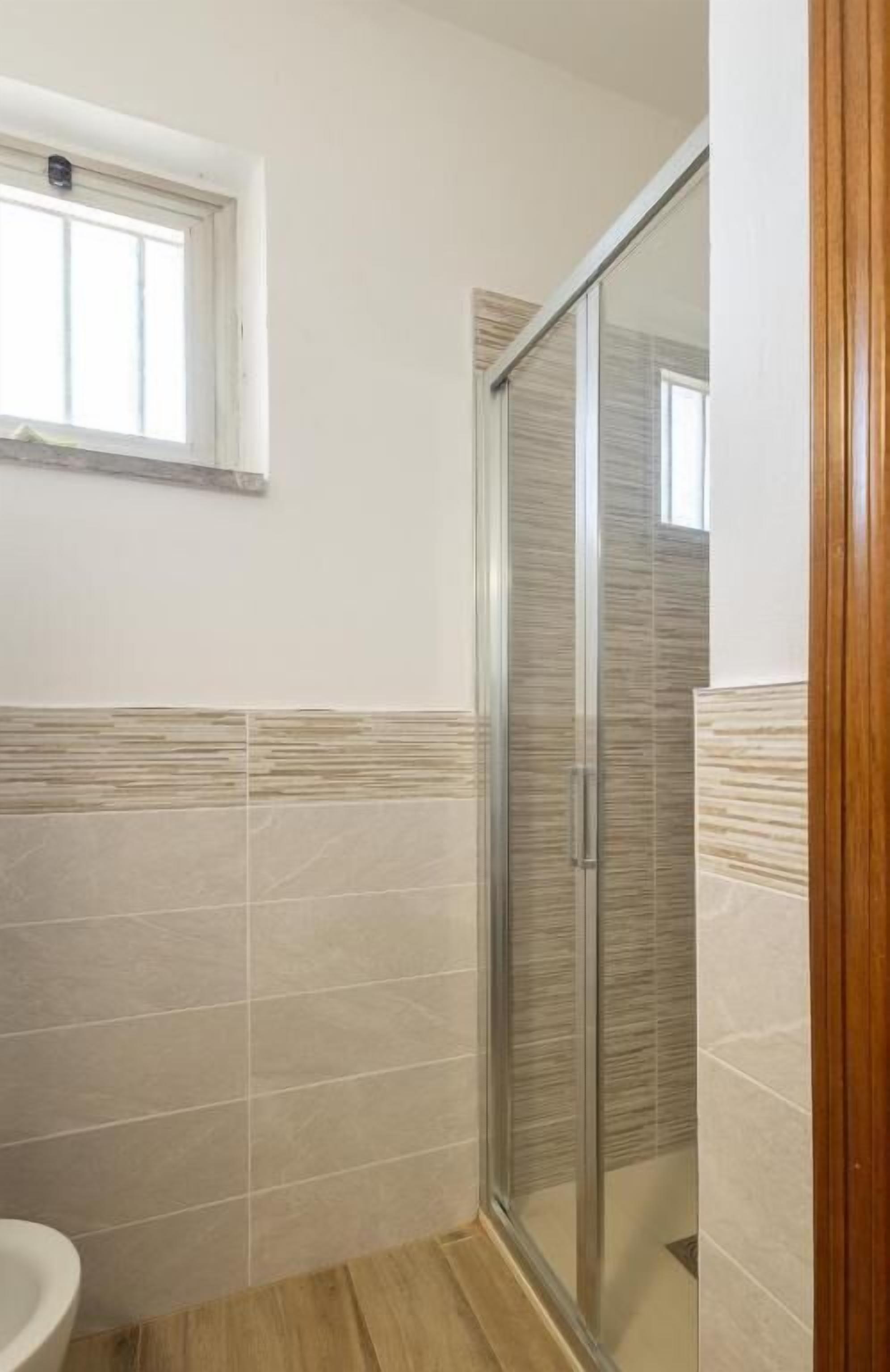 Free toiletries, hair dryer, bidet, towels
