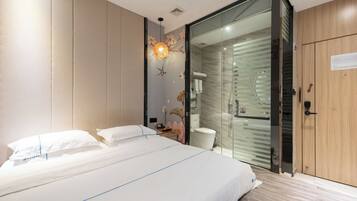 Habitación Confort doble, futón | Baño