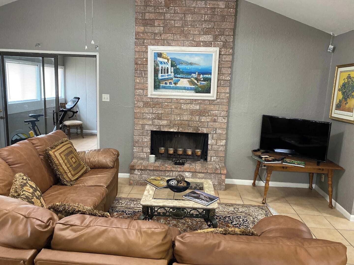 Área de sala de estar