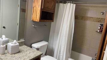 Hair dryer, towels