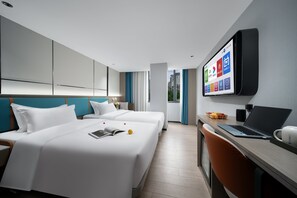 Superior-værelse med 2 enkeltsenge - byudsigt