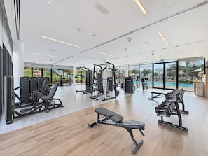 Fitness facility - Bloomfields Luxurious 3br in Arabian Ran (Dubai)