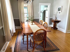 Dining - Charming Portland Area Home - Pet Friendly, Fenced Yard, EV + Parking (Westbrook)