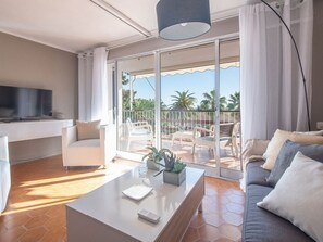 Living area - Apartment sea view - 4 guests (Tarragona)