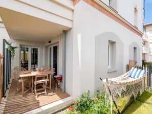 Outdoor dining - Central apartment, pets welcome - 3 guests (Arcachon)