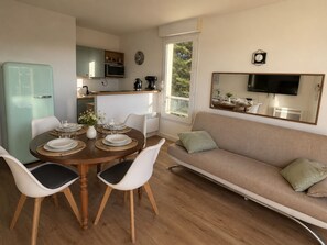 TV - Cozy apartment, pets welcome - 2 guests (Saint-Brevin-les-Pins)