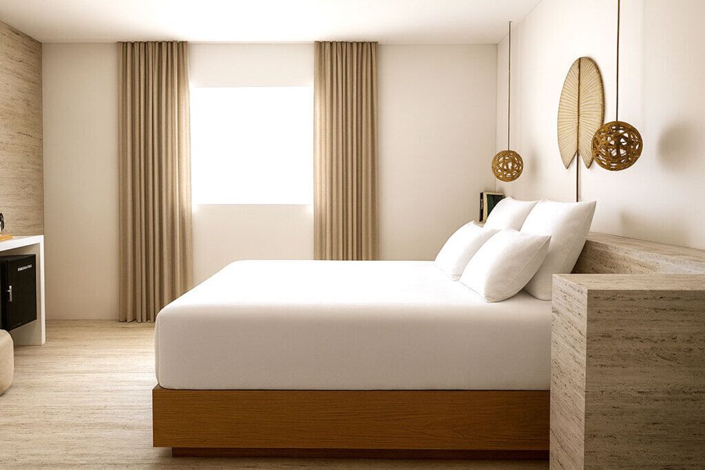 经典双人房, 阳台, 海景