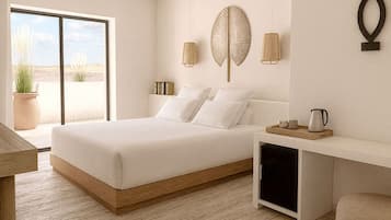Habitación panorámica, balcón, vista al mar