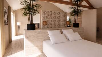 Luxury-Villa, Meerblick | Minibar, Zimmersafe, Schreibtisch, kostenloses WLAN